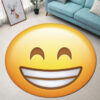 Funny Icon Carpet Rug - Round Rugs RG721